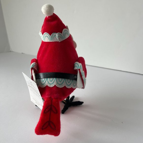 NEW Target Wondershop 2021 Featherly Friends JOLLY Christmas Bird SANTA CLAUS - Picture 5 of 7